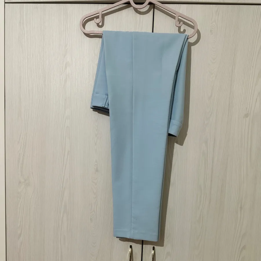 ست شومیز و شلوار آبی