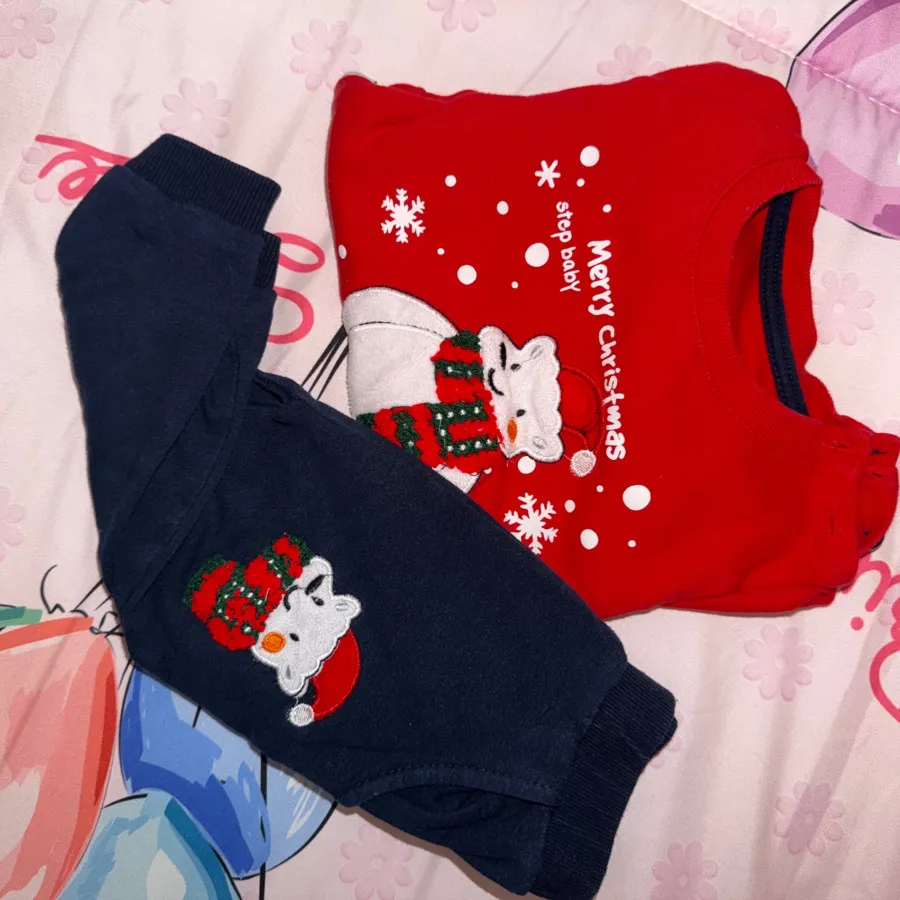 ست کریسمسی دخترانه