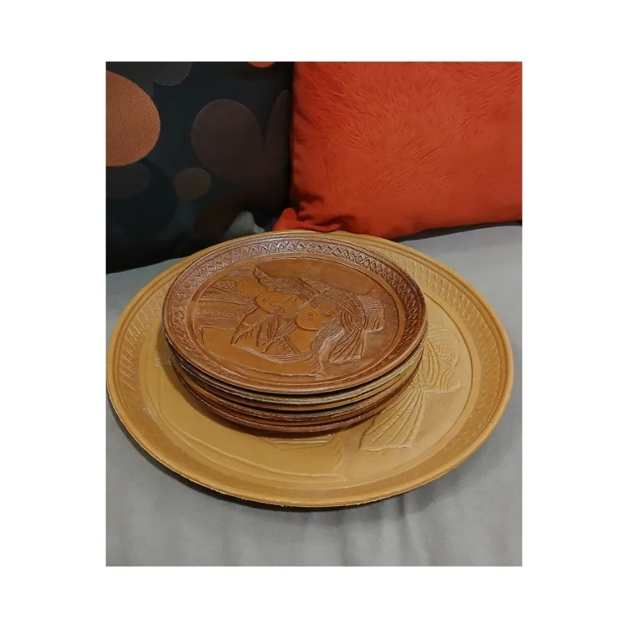 بشقاب سرویس دکوری لیلی