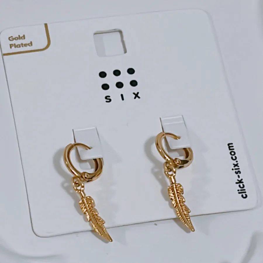 گوشواره آبکاری طلا