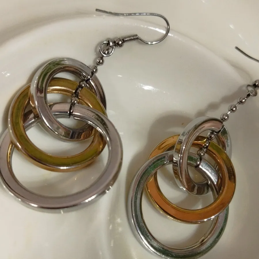 گوشواره استیل ژوپینگ