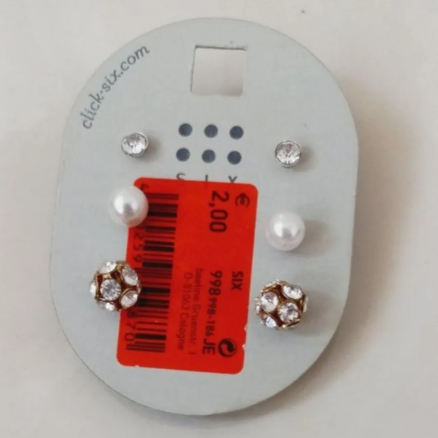 گوشواره سه جفتی