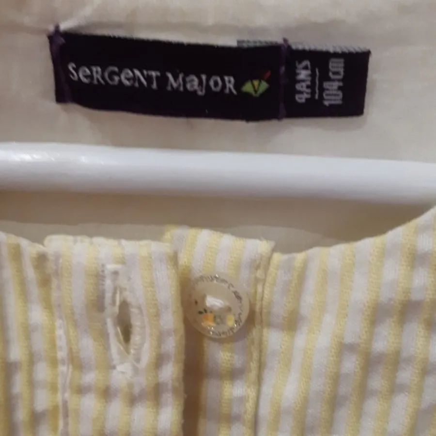 پیراهن دخترانه کتان المان