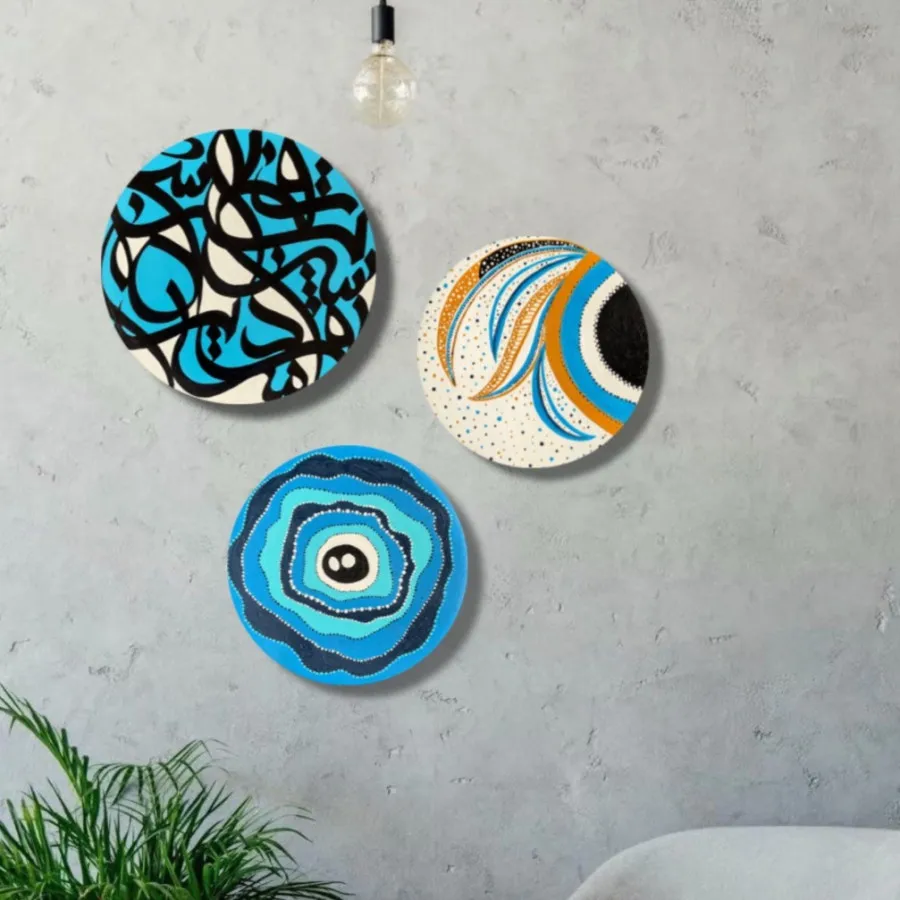 دیوارکوب سفالی