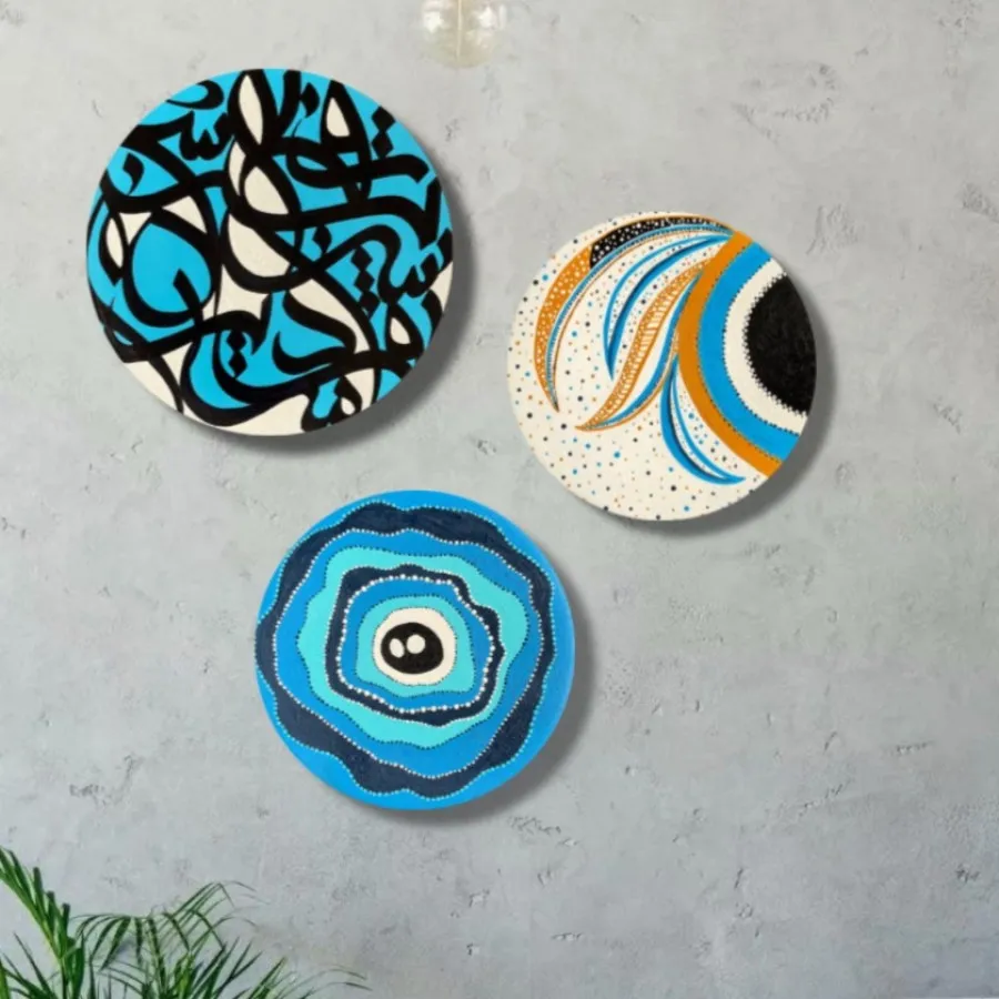 دیوارکوب سفالی