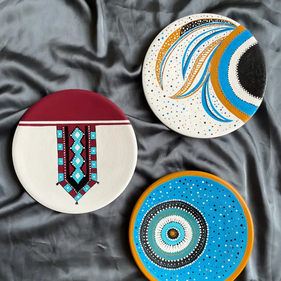 دیوارکوب سفالی