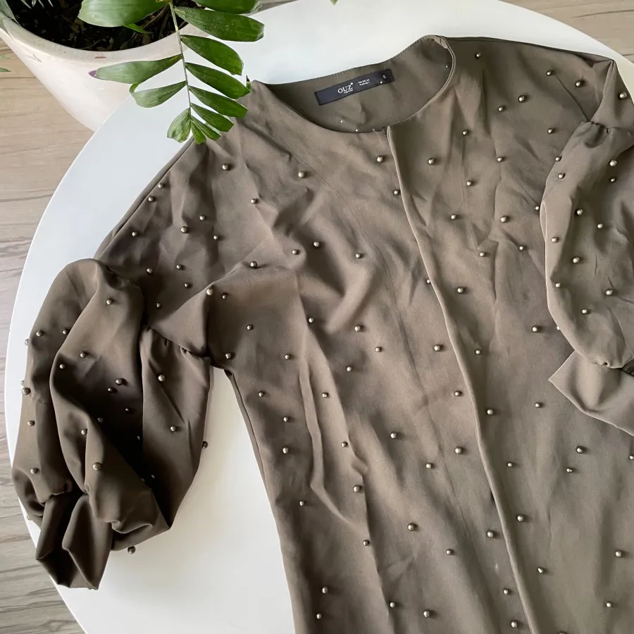 مانتو بلند یشمی