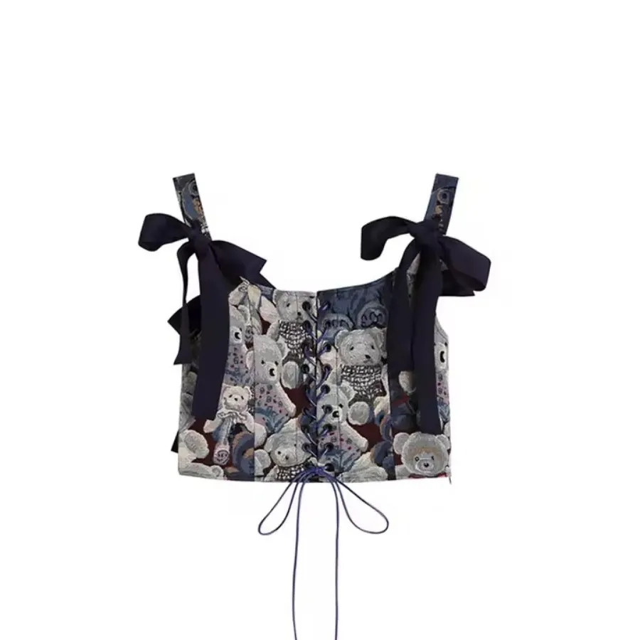 کرست پاپیون پشتبندیteddy