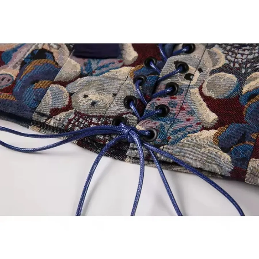 کرست پاپیون پشتبندیteddy