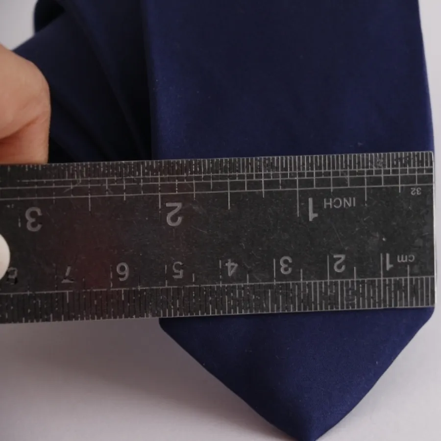 کراوات سرمه ای عرض 5 سانت