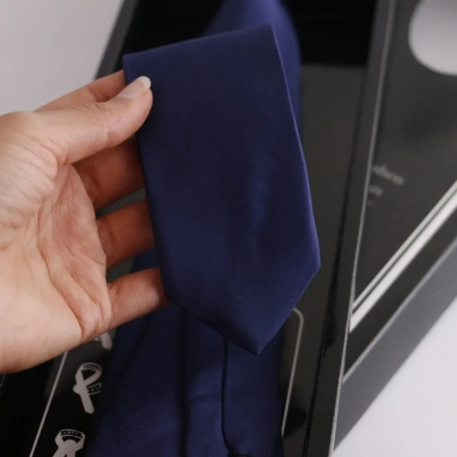 کراوات سرمه ای عرض 5 سانت