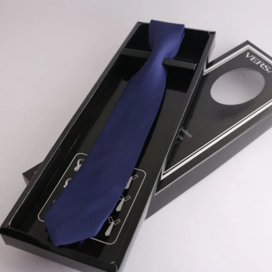 کراوات سرمه ای عرض 5 سانت