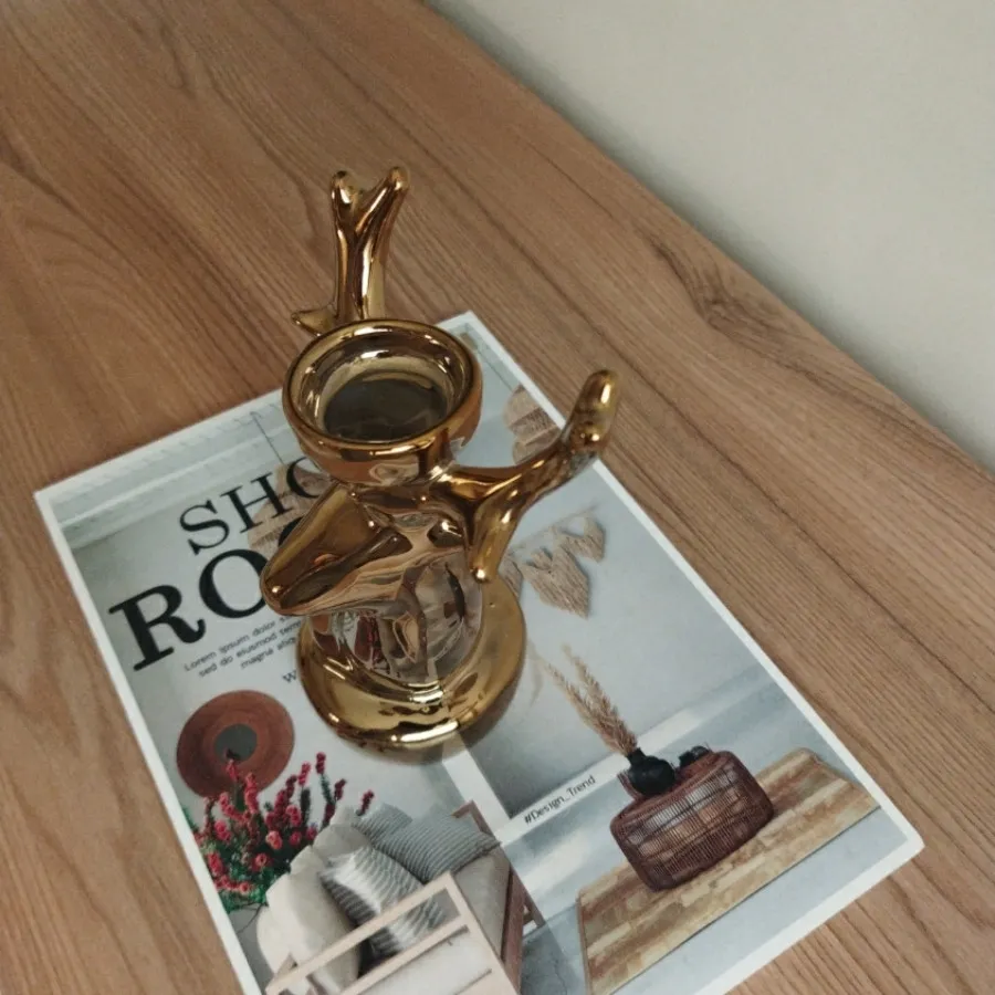 جا شمعی طلایی