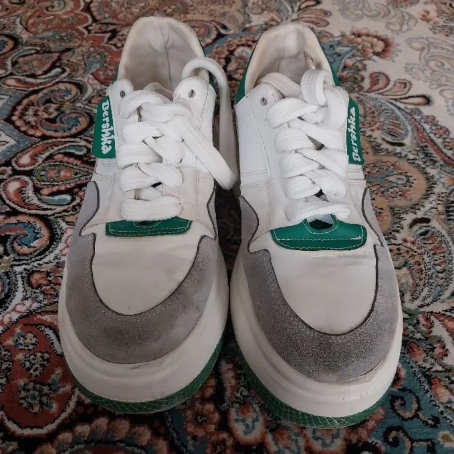 کفشBershka سبز وطوسی