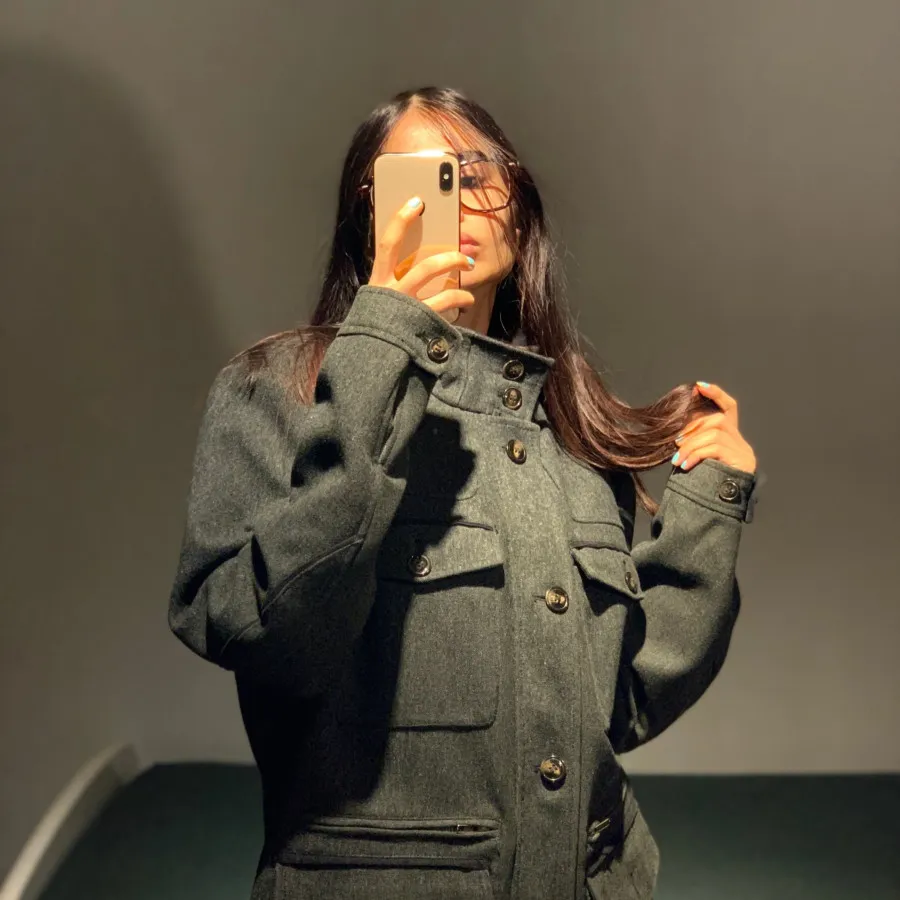 پالتو کتی h&m