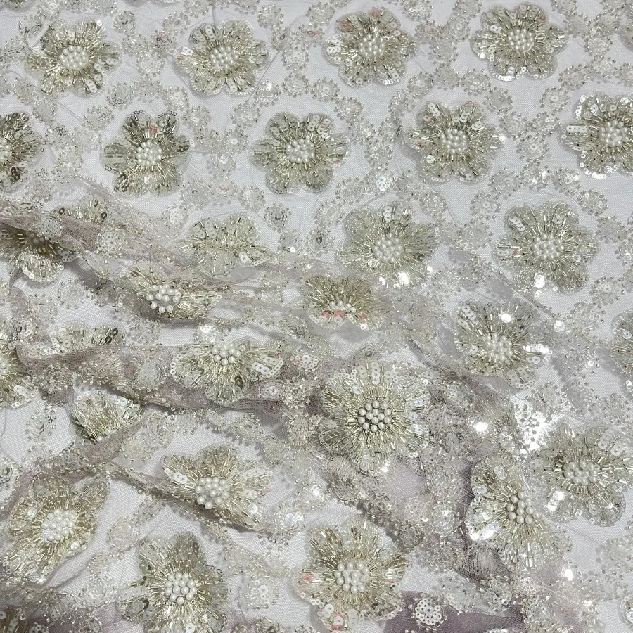 پارچه کارشده سنگدوزی