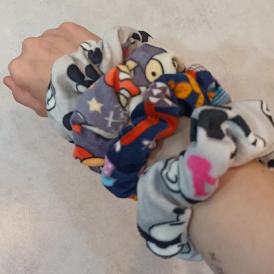 کش موی مخمل طرحدار