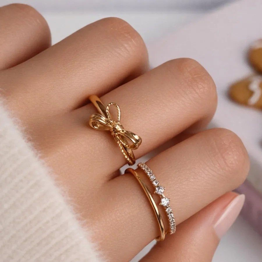 انگشتر پاپیون ژوپینگ