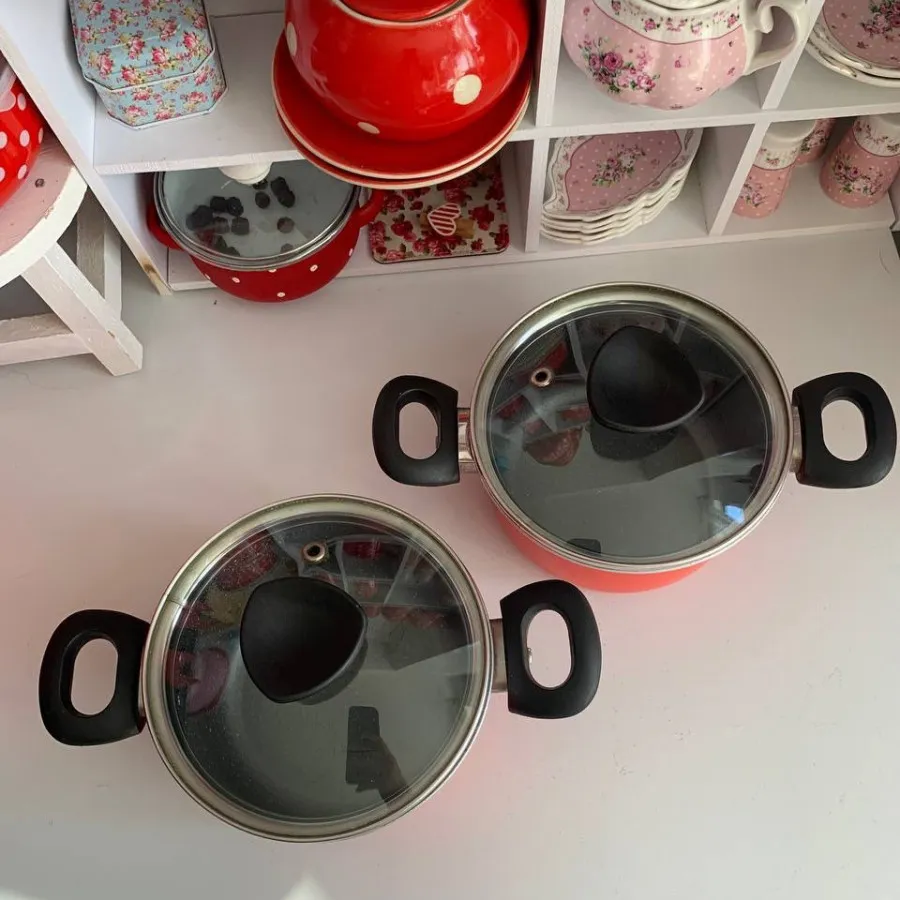 قابلمه سرامیک قرمز