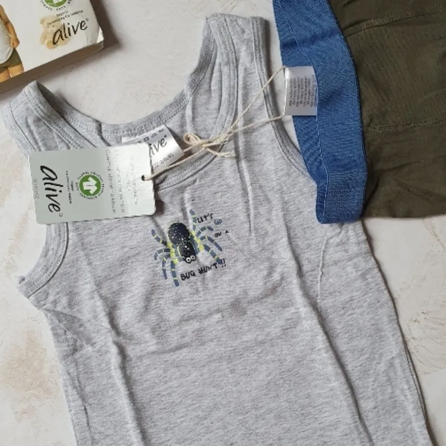 ست شورت و زیرپوش پسرانه