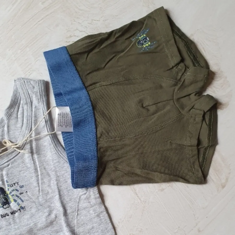 ست شورت و زیرپوش پسرانه