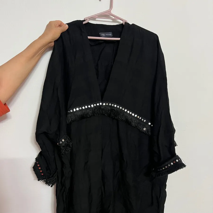 مانتو مشکی زیبا