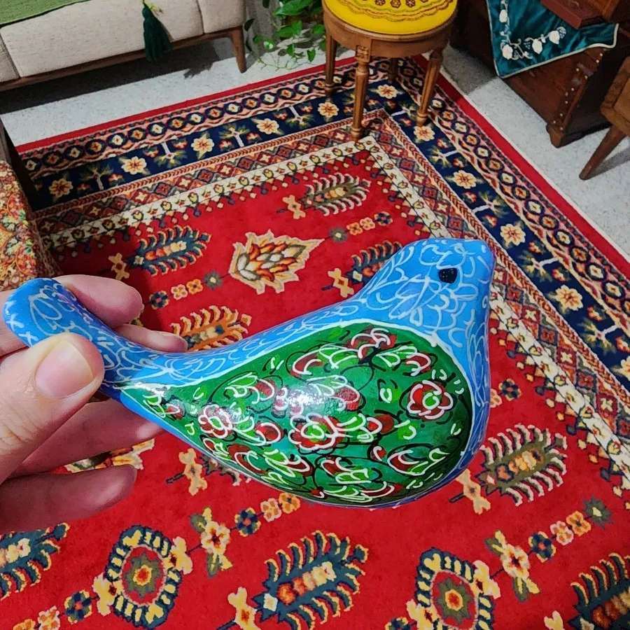 2عدد پرنده نقاشی