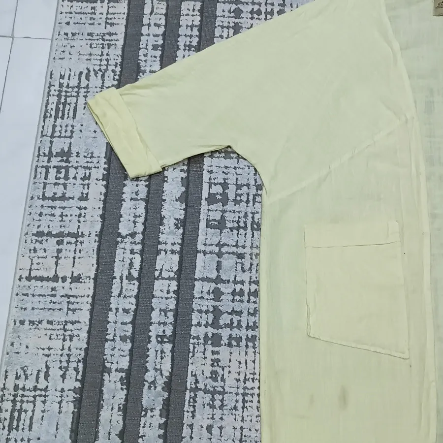 مانتو نخی زرد کره ای