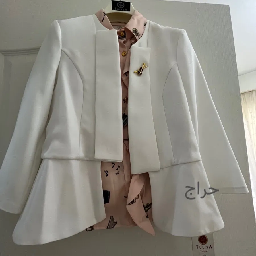 ست تاپ کت و شلوار تولیکا