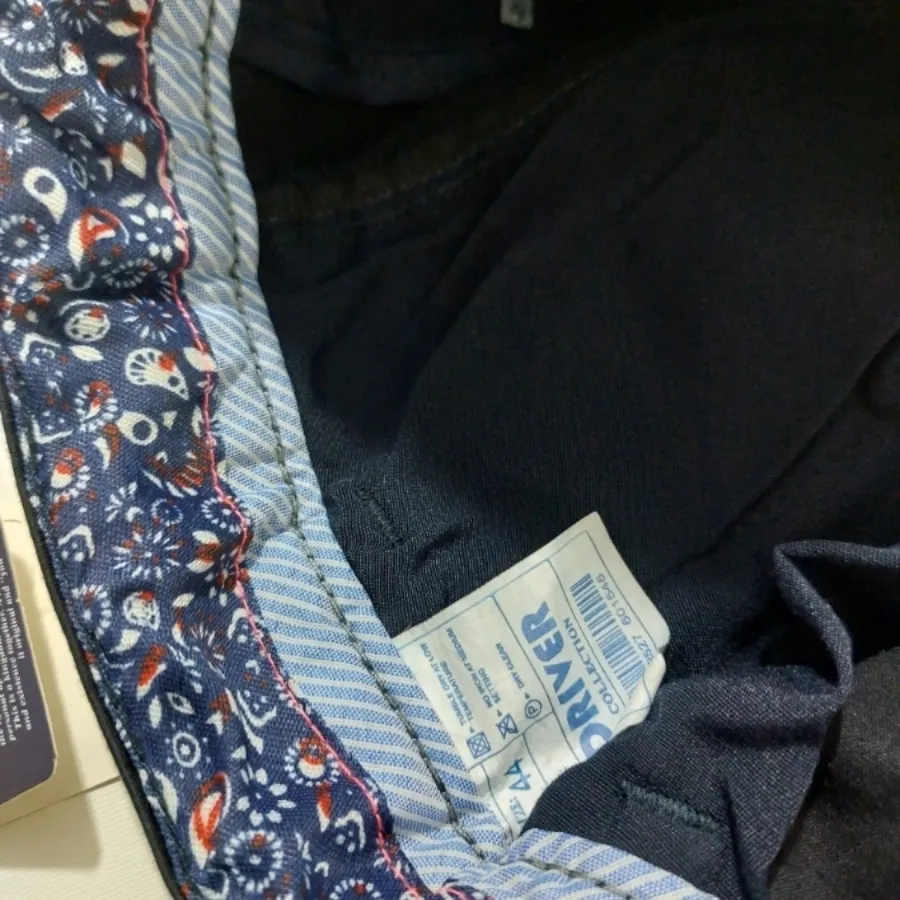 شلوار سورمه ای مردانه