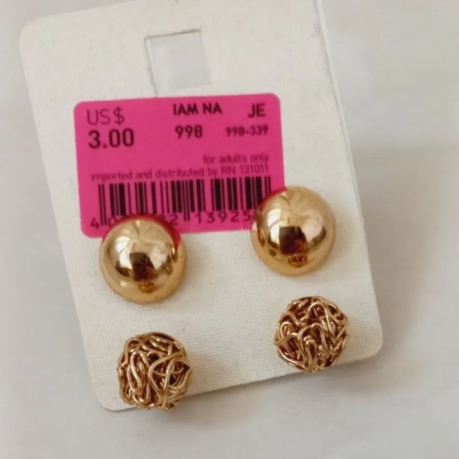 گوشواره دو جفتی