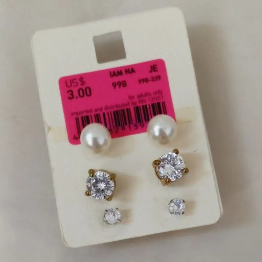 گوشواره سه جفتی