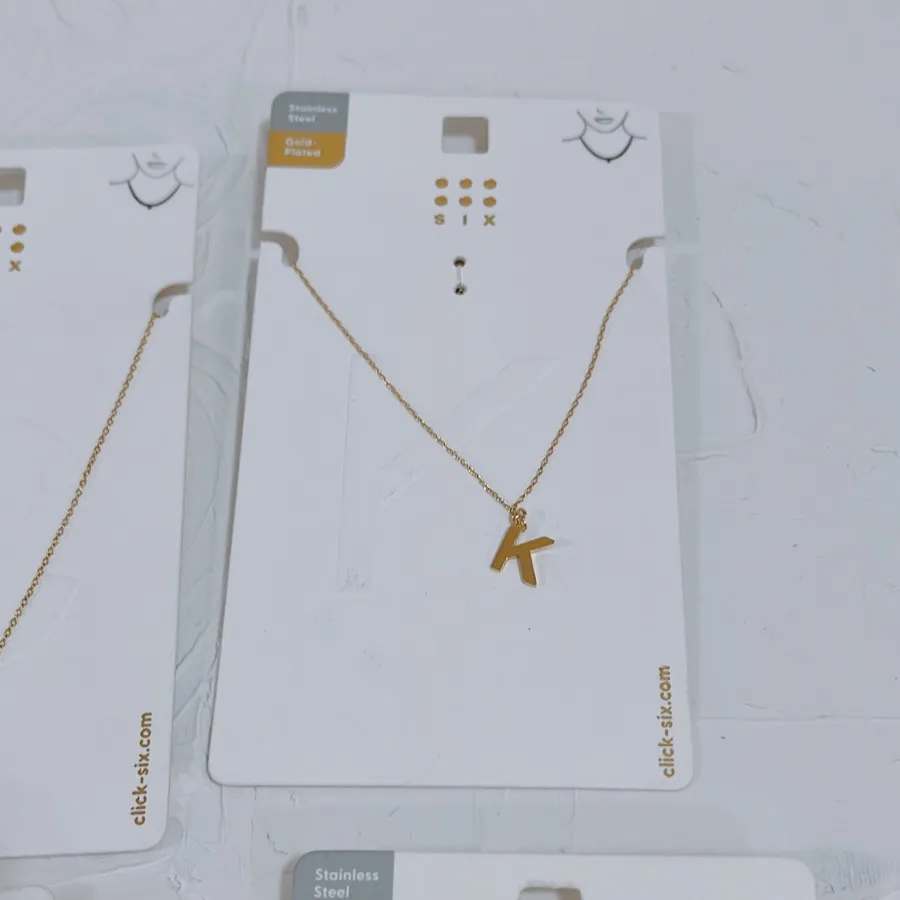 گردنبند حروف استیل