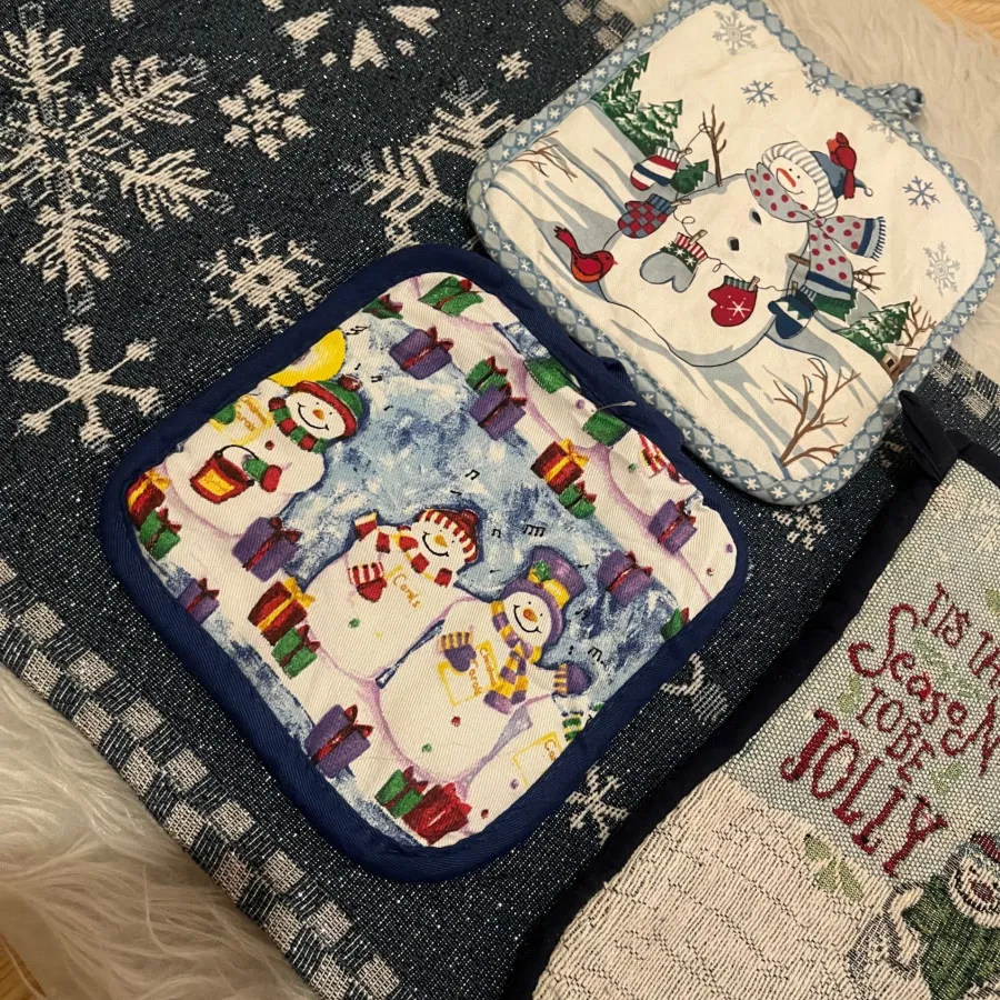 ست آدم برفی آبی