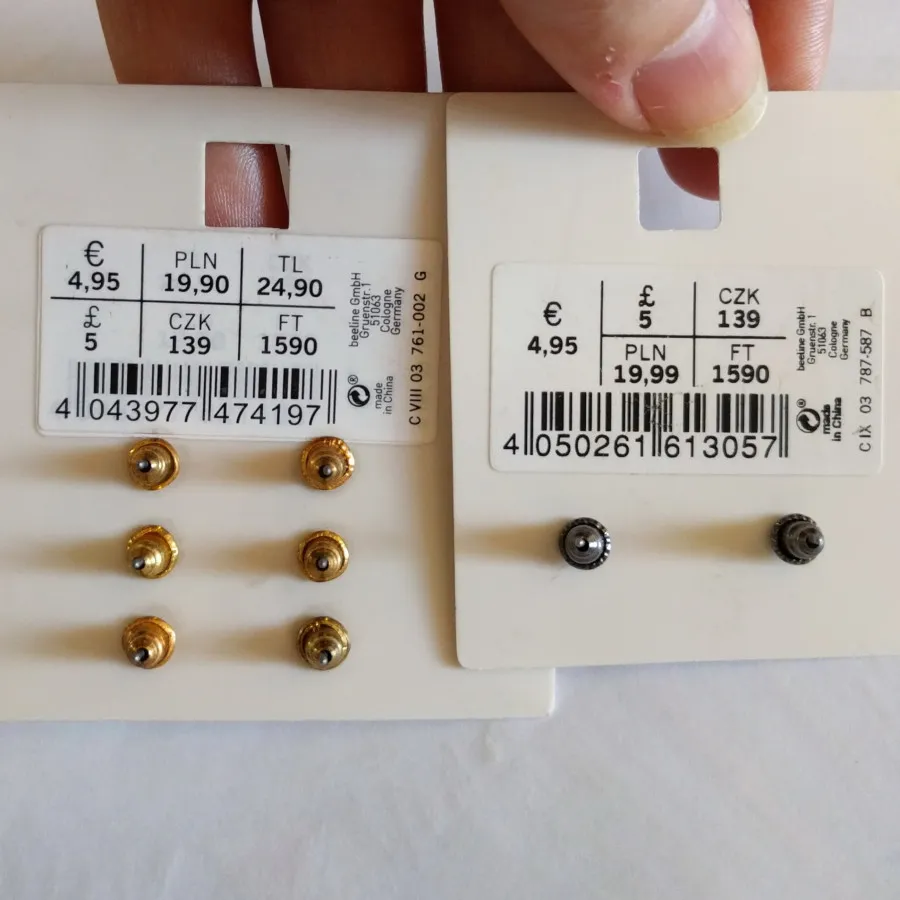 4 جفت گوشواره خارجی