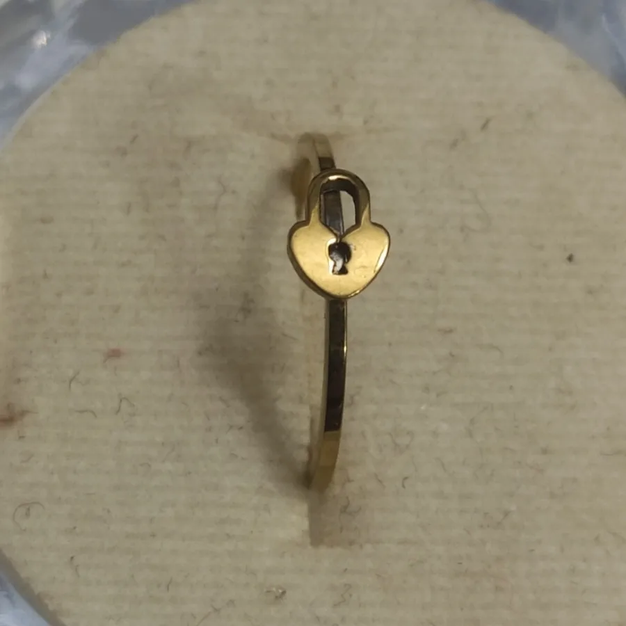 انگشتر«قفل استیل رنگ ثابت