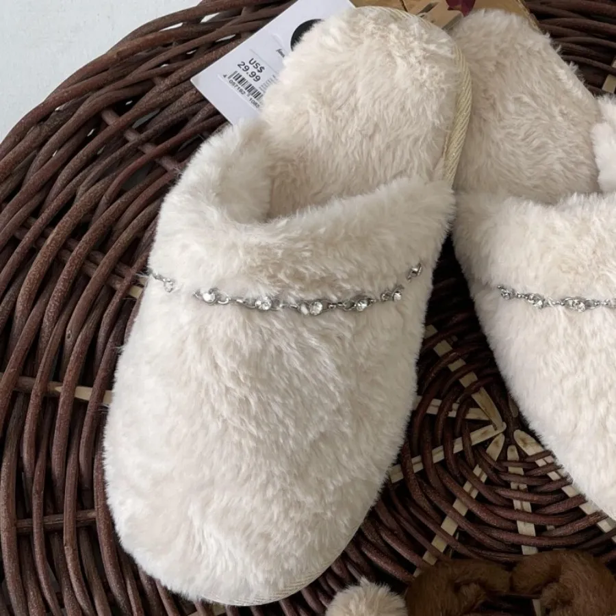 پاپوش خز زنانه I am