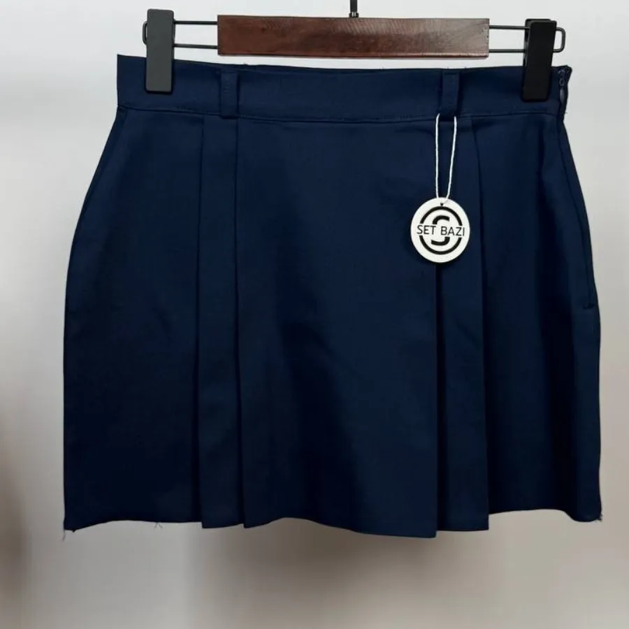 دامن دوپیله کتان