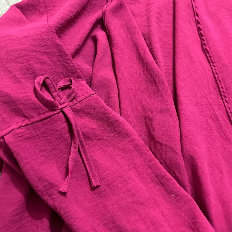 مانتو صورتی زیبا