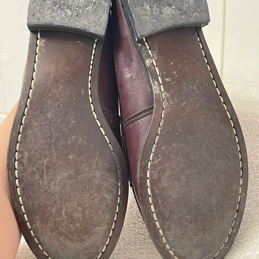 کفش چرم خارجی