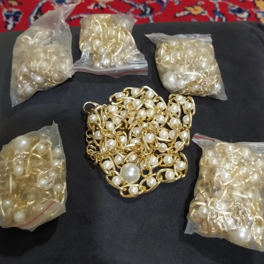 کمربند مرواریدی زیبا