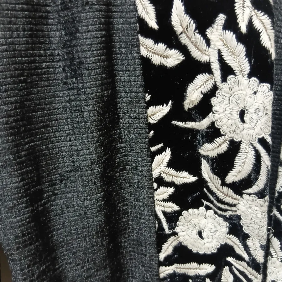 کت عیدانه مخمل گلدوزی