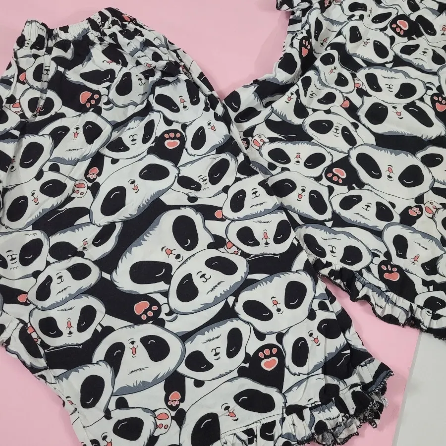 تاپ شلوارک نخی