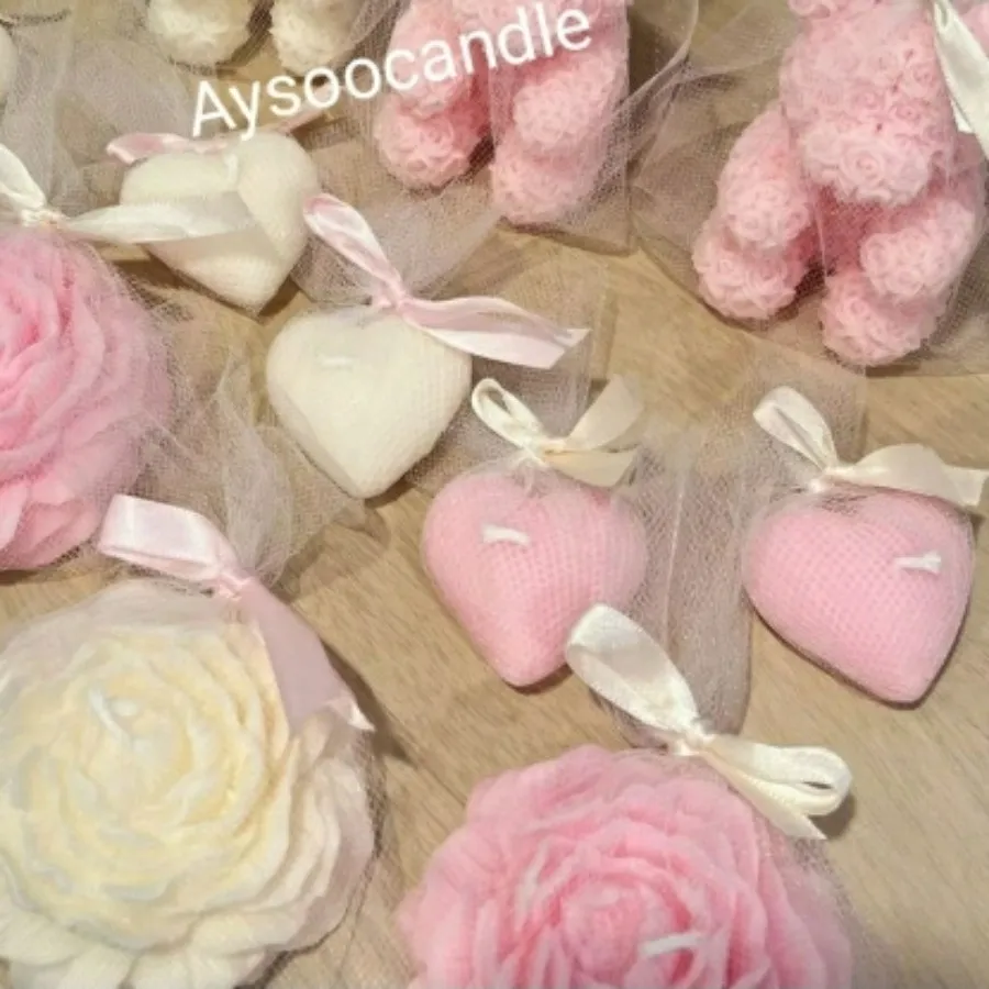 تعداد 12عدد شمع کادویی