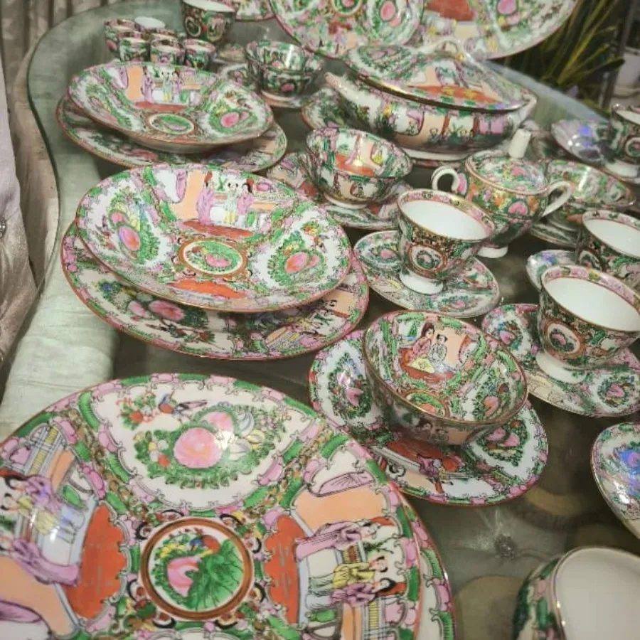 سرویس چینی گل مرغی