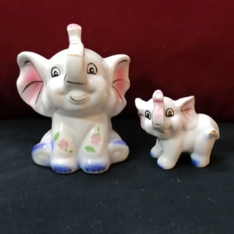 مجسمه چینی فیل قدیمی