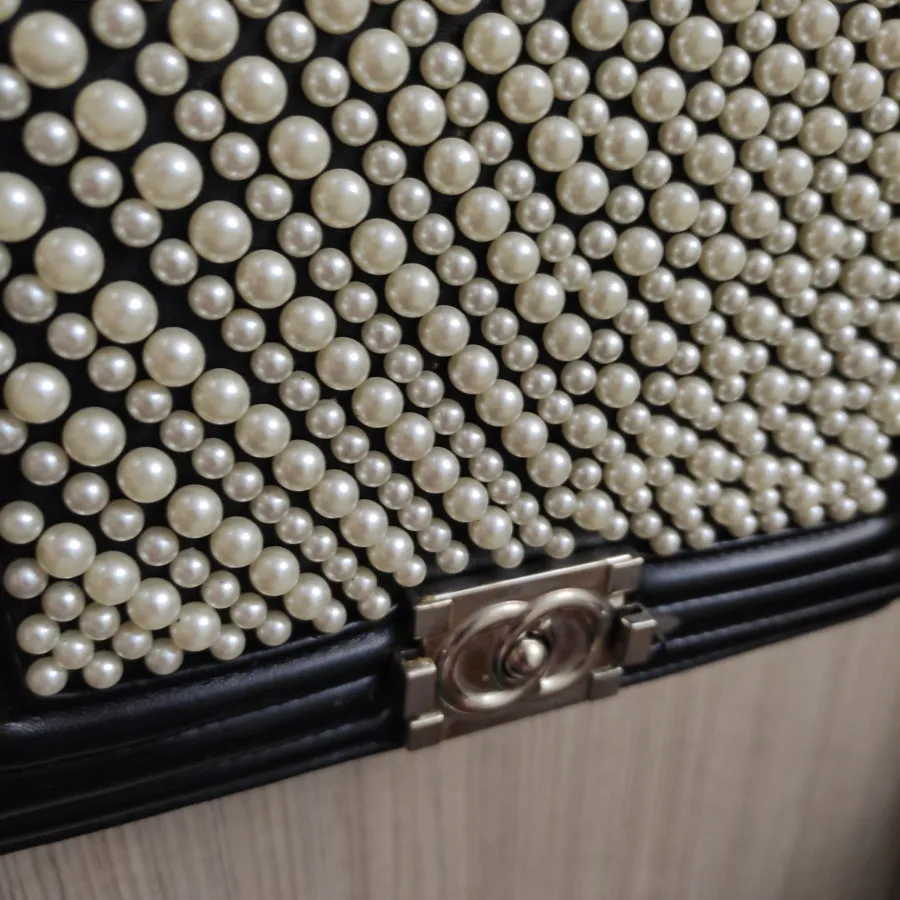 کیف مجلسی مروارید دوزی