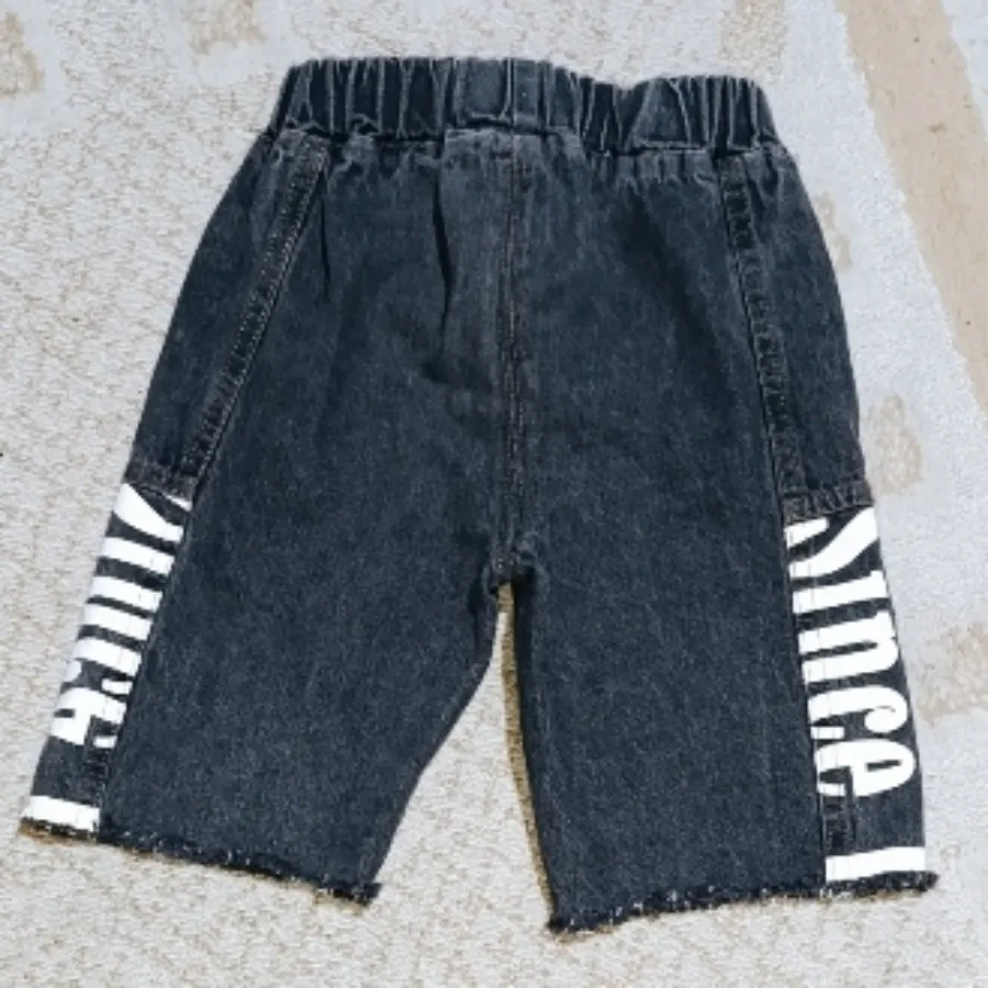 شلوارک جین مجلسی بچگانه