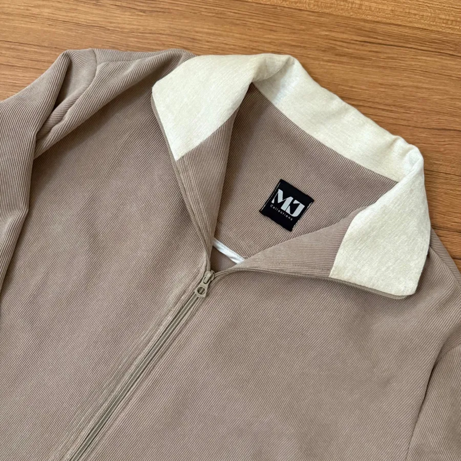 مانتو بهاره مخمل کبریتی