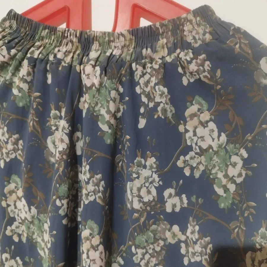 دامن کاوش حریر آستردار